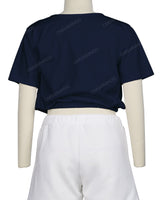 Short Sleeve Crop Top