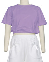 Short Sleeve Crop Top