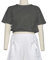 Short Sleeve Crop Top