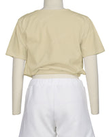 Short Sleeve Crop Top