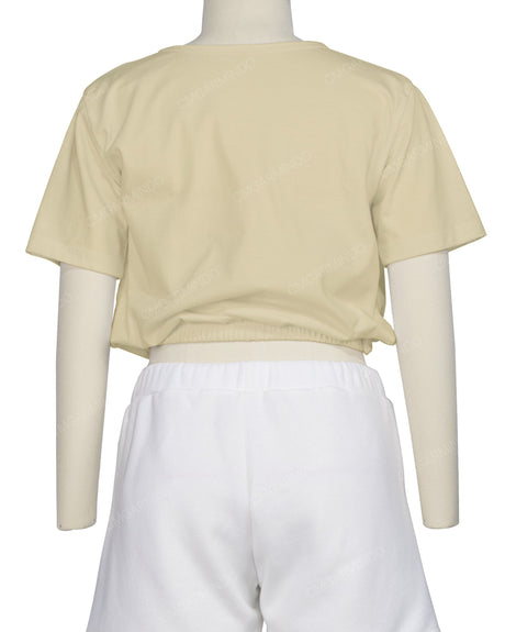 Short Sleeve Crop Top