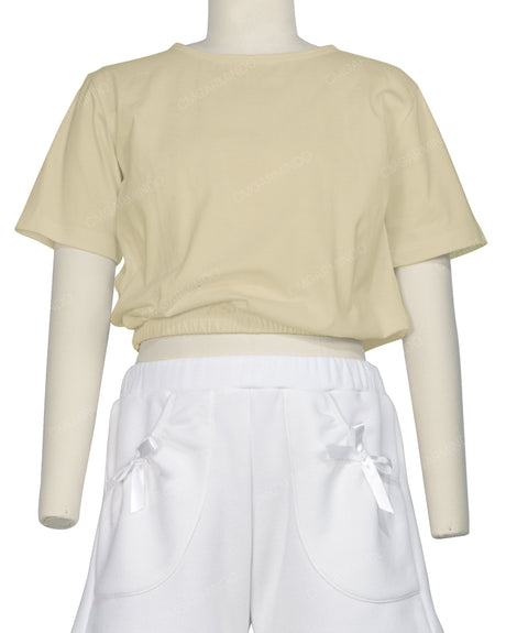 Short Sleeve Crop Top