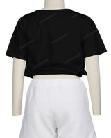 Short Sleeve Crop Top