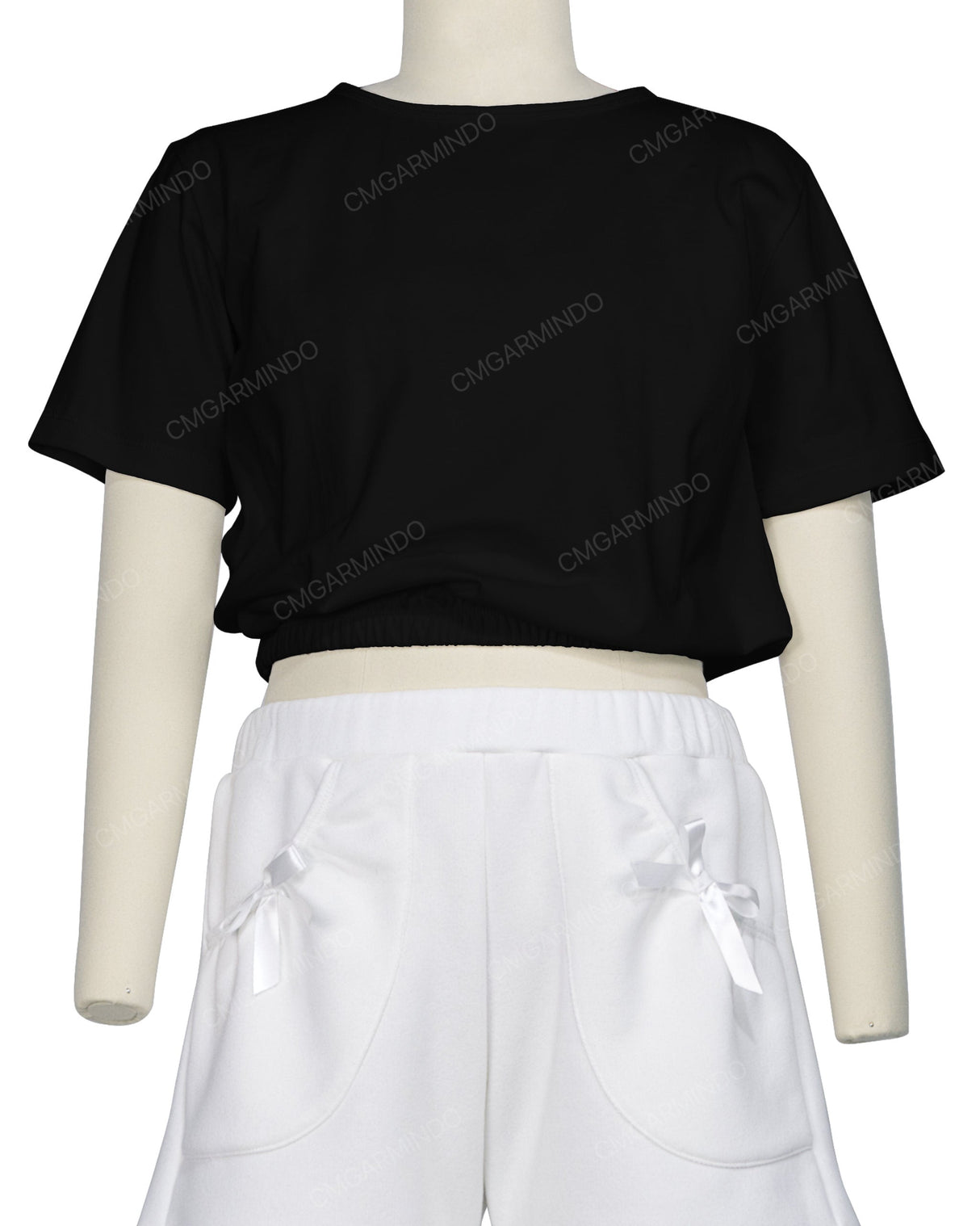 Short Sleeve Crop Top