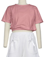 Short Sleeve Crop Top