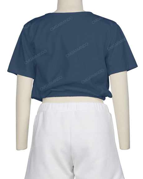 Short Sleeve Crop Top