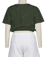 Short Sleeve Crop Top