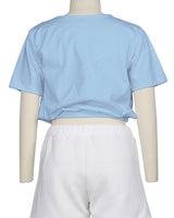 Short Sleeve Crop Top