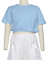 Short Sleeve Crop Top
