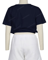 Short Sleeve Crop Top