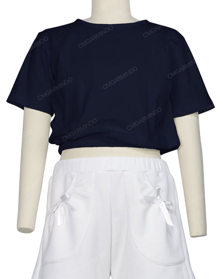 Short Sleeve Crop Top