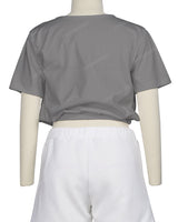 Short Sleeve Crop Top
