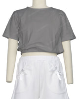 Short Sleeve Crop Top