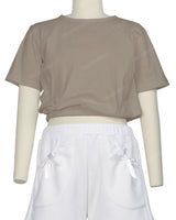 Short Sleeve Crop Top