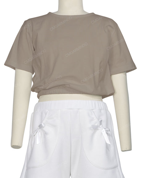 Short Sleeve Crop Top