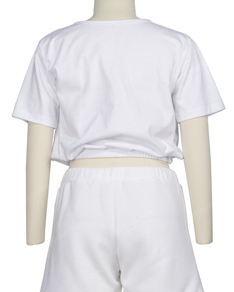 Short Sleeve Crop Top