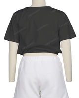 Short Sleeve Crop Top