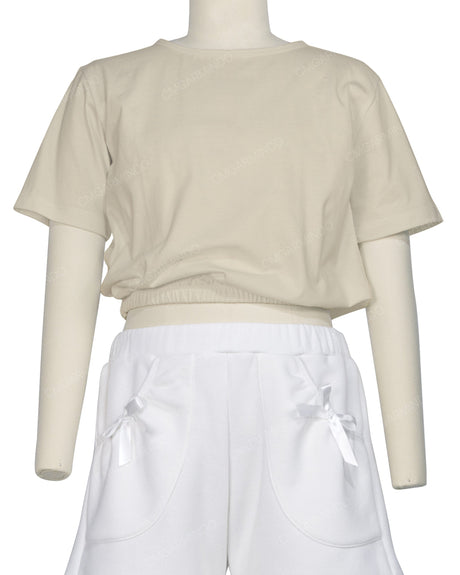 Short Sleeve Crop Top