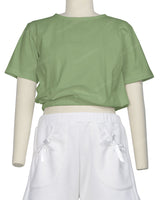 Short Sleeve Crop Top