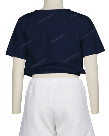 Short Sleeve Crop Top