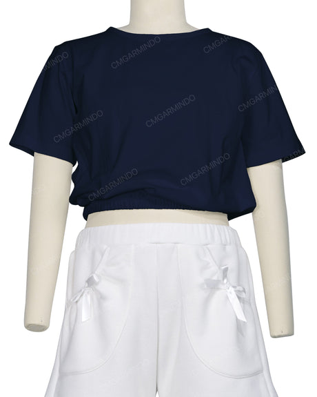 Short Sleeve Crop Top