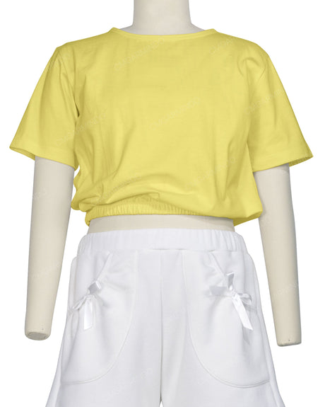 Short Sleeve Crop Top