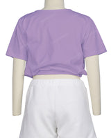 Short Sleeve Crop Top