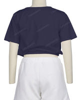 Short Sleeve Crop Top