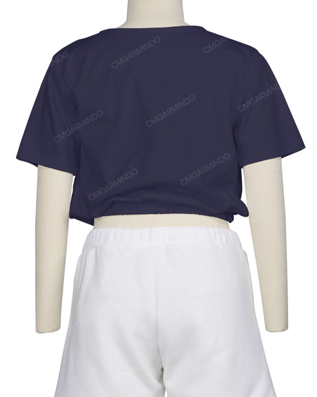 Short Sleeve Crop Top