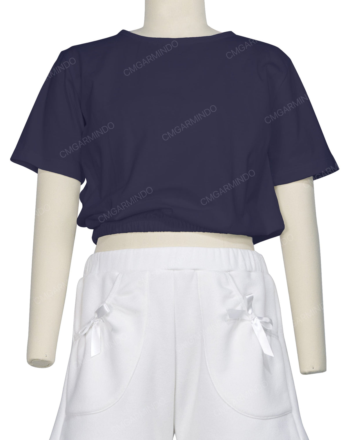 Short Sleeve Crop Top