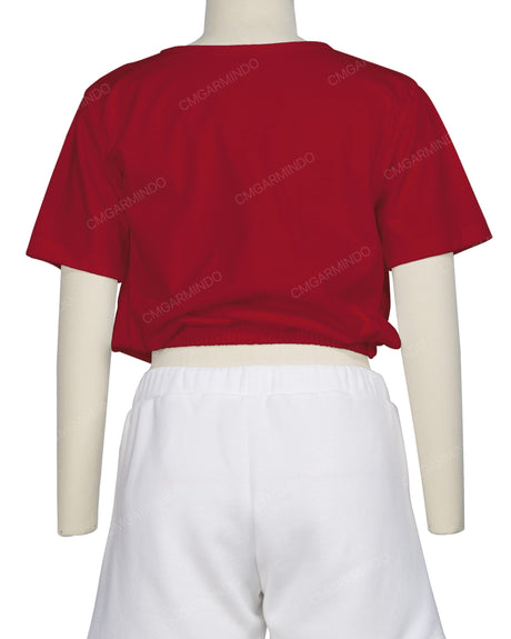 Short Sleeve Crop Top