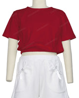 Short Sleeve Crop Top