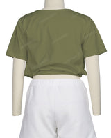 Short Sleeve Crop Top