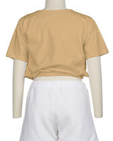 Short Sleeve Crop Top