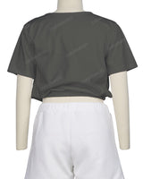 Short Sleeve Crop Top