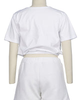 Short Sleeve Crop Top