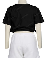 Short Sleeve Crop Top