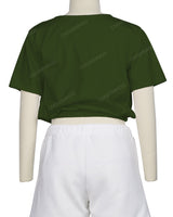 Short Sleeve Crop Top