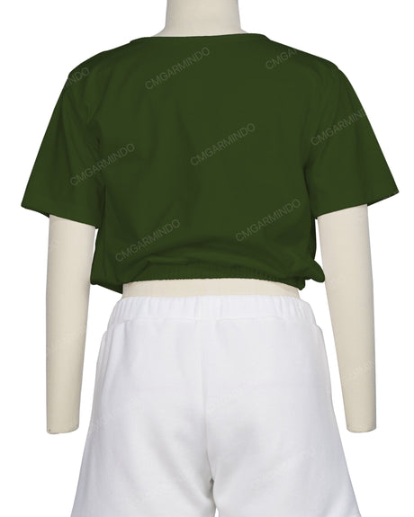 Short Sleeve Crop Top