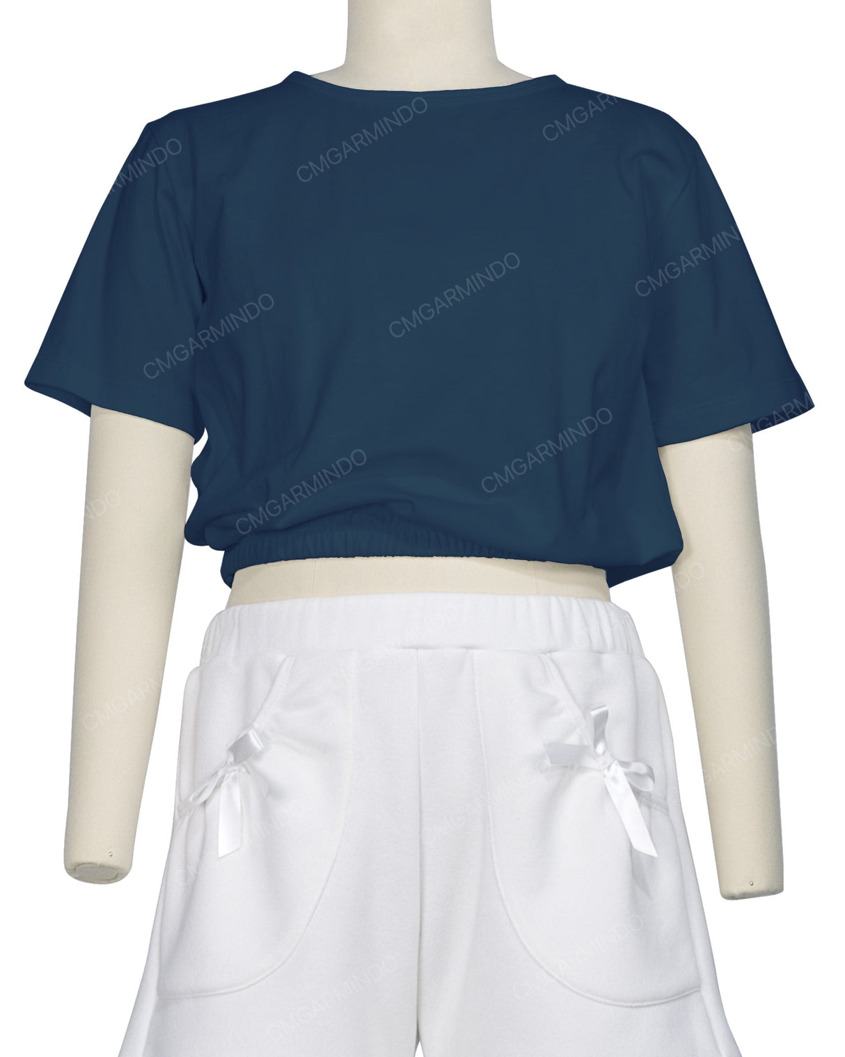 Short Sleeve Crop Top