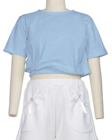 Short Sleeve Crop Top