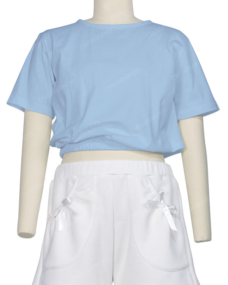 Short Sleeve Crop Top