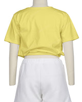 Short Sleeve Crop Top