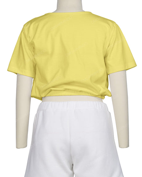 Short Sleeve Crop Top
