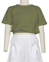 Short Sleeve Crop Top