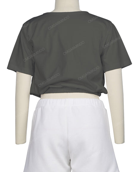 Short Sleeve Crop Top