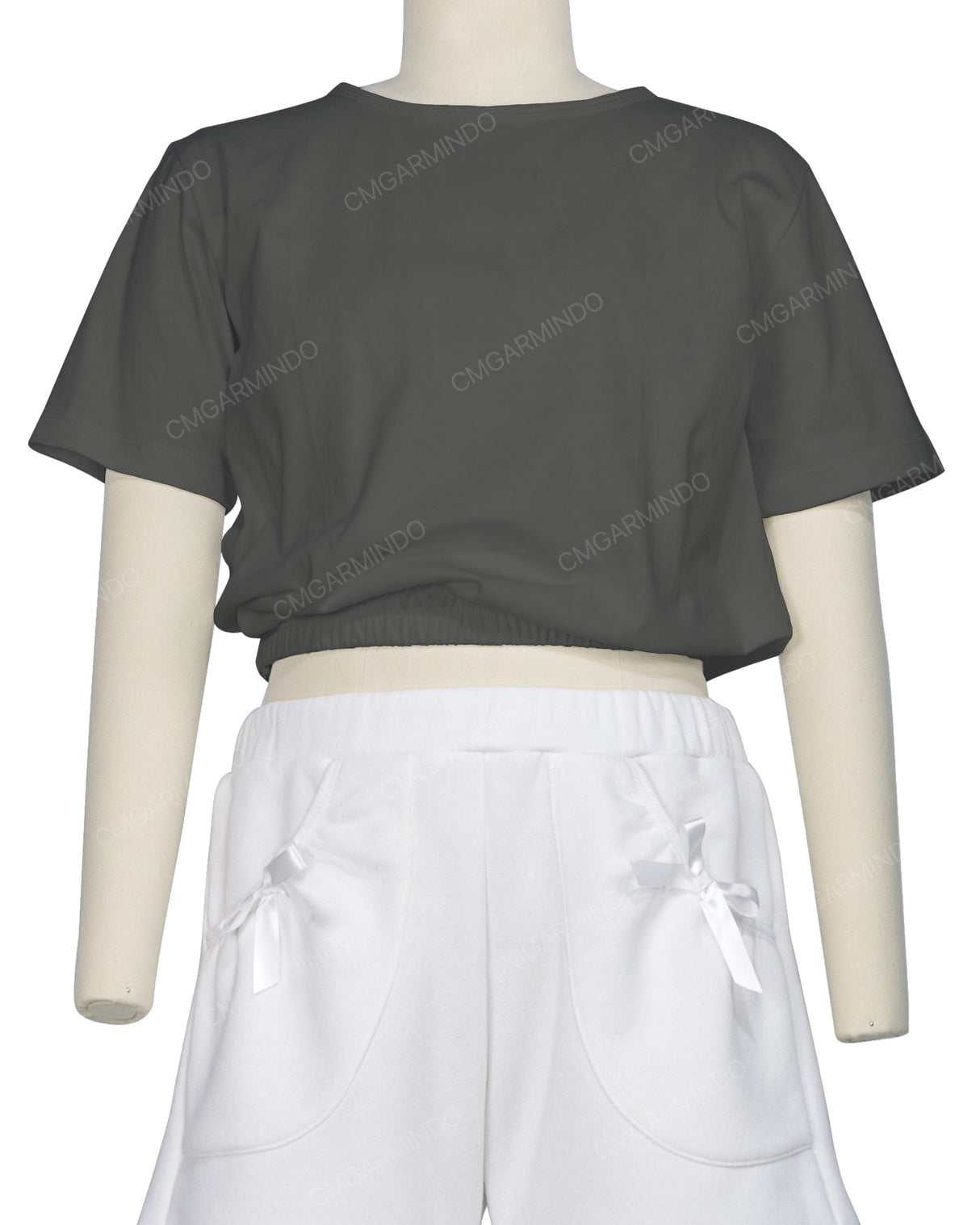 Short Sleeve Crop Top