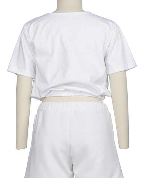 Short Sleeve Crop Top