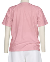 Button Shoulder Raglan T-Shirt