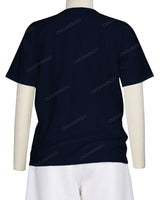 Button Shoulder Raglan T-Shirt